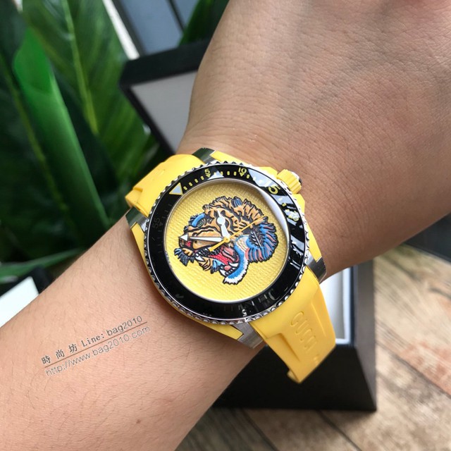 古馳手錶 Gucci專櫃2018最新款瑞士石英腕表 男女通用  gjs2244